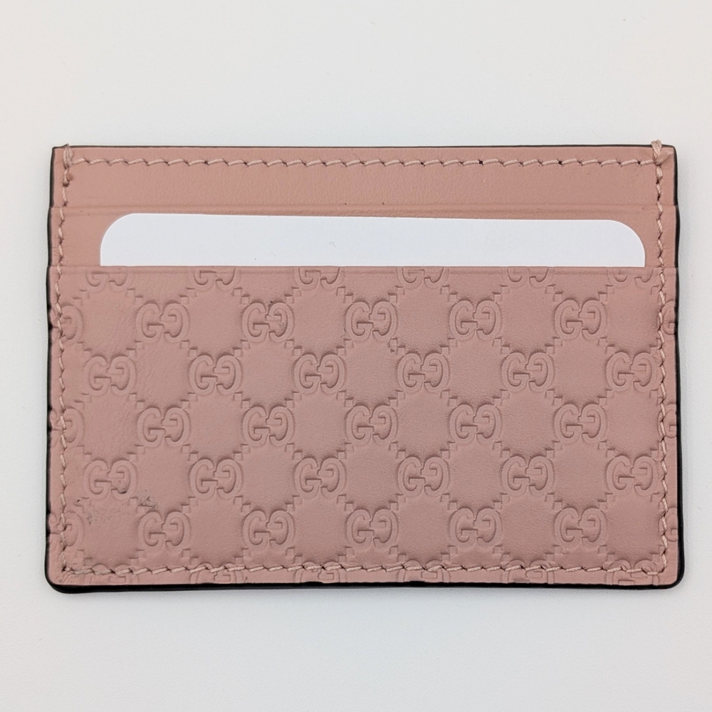 Gucci Pink Card Holder